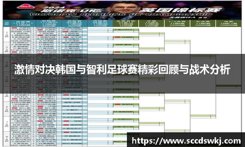 激情对决韩国与智利足球赛精彩回顾与战术分析